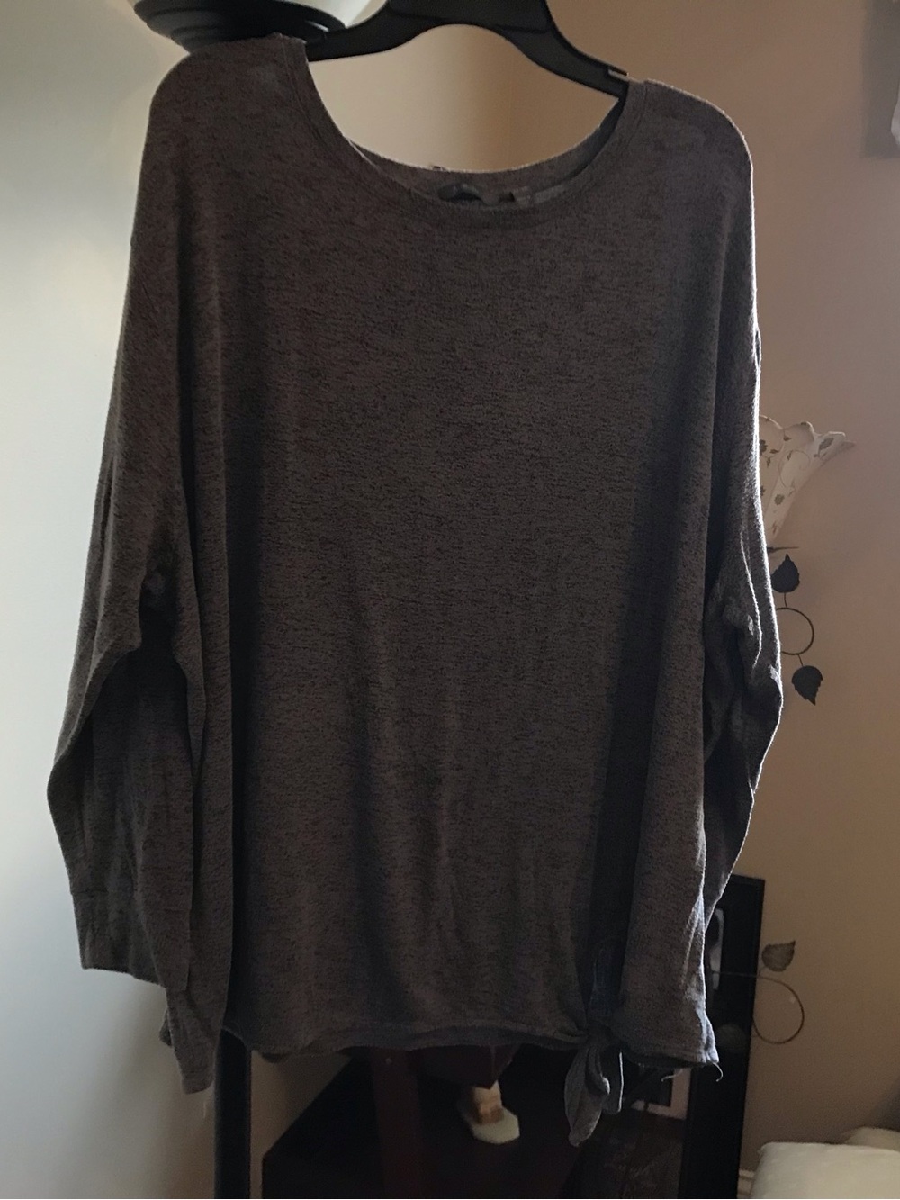 Anybody Gray Top 2X